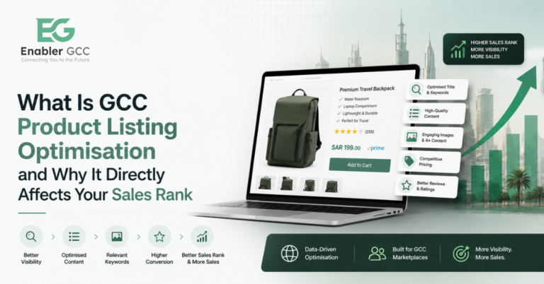 What Is GCC Product Listing Optimisation and Why It Directly Affects Your Sales Rank